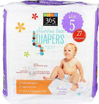 365 Everyday Value Diapers Size 5, 27 ct