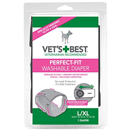 Vet's Best Perfect-Fit Washable Female Dog Diaper