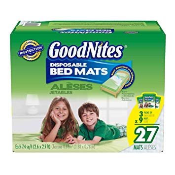 Goodnites Disposable Bed Mats - 27 Pk.