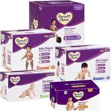 Paren't Choice Baby Diapers Box (Size 5 (pack count 70) for babies 27 lbs and up)