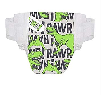 The Honest Company Disposable Diapers T Rex Newborn