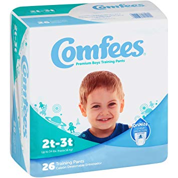 Comfees CMF-B2 Boys Training Pants-2T-3T-156/Case