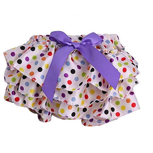 Baby Bloomers Diaper, Misaky Ruffle Layers Cover Dot Shorts Skirts