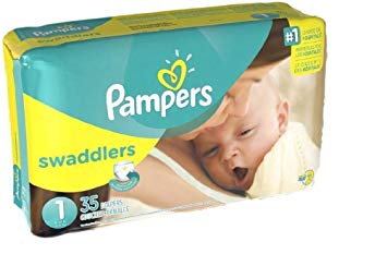 Pampers Swaddlers Diapers Size 1 35 Ct (Jumbo Pack)