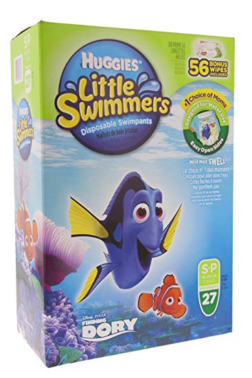 Huggies Little Swimmers Disposable Swimpants - S-P 16 - 26 lb.