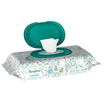 Pampers Baby Wipes Sensitive 1X, 56 Count