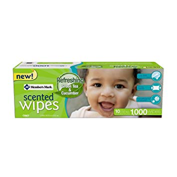 Branded Member'S Mark Scented Baby Wipes (1000 Ct.) (Bulk Qty at Whoesale Price, Genuine...