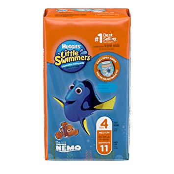 Huggies Little Swimmers Disposable Swimpants, Medium, 11-Count