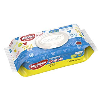 Huggies Simply Clean Fresh Scented Baby Wipes Soft Pack, 72 Count