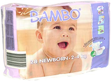 Bambo Nature Baby Diapers Pack - Size 1 28ct.