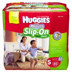 HUGGIES Little Movers Slip-On Diapers